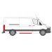 Ремонтная часть порога раздвижной двери (1286мм, короткая база) MB Sprinter 907 / 910 2018- FP3547006-P KLOKKERHOLM (Дания) - Фото №1