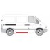 Ремонтная часть порога сдвижной двери (высота 24см) Renault Master II / Opel Movano 1998-2010 6505-06-5088002P BLIC (Польша) - Фото №1