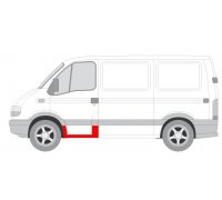 Ремонтная часть порога передней левой двери Renault Master II / Opel Movano 1998-2010 KH5088041 ELIT (Чехия)