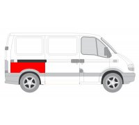 Ремонтна частина арки заднього крила правого (висота 50см) Renault Master II / Opel Movano 1998-2010 FP5088534