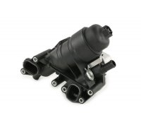 Радіатор масляний / теплообмінник (з корпусом) Renault Megane 3 / Рено Меган 3 1.6dCi 2008-2016 FT55404 FAST (Італія)