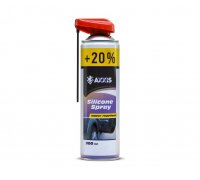 Автомобильная силиконовая смазка Silicone Spray +20% (для резины и пластика, универсальное) G-2018-500 AXXIS (Польша) 500мл