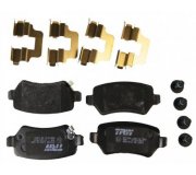 Тормозные колодки задние (TRW) Opel Zafira B / Опель Зафира Б 2005–2015 GDB1515DTE TRW (Германия)