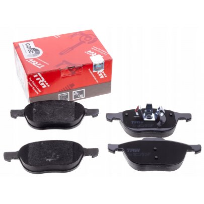 Тормозные колодки передние (155х62х18мм) Ford C‑MAX 2 / Форд С Макс 2 2010–2019 GDB1583 TRW (Германия)