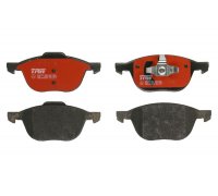 Тормозные колодки передние (156х67х18мм) Ford C‑MAX 2 / Форд С Макс 2 2010–2019 GDB1583DTE TRW (Германия)