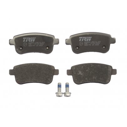 Гальмівні колодки передні (46мм) Renault Megane 3 / Рено Меган 3 2008-2016 GDB1791 TRW (Німеччина)