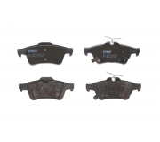 Гальмівні колодки задні (123х52х16мм) Ford Focus 3 / Форд Фокус 3 2011-2018 GDB2178 TRW (Німеччина)