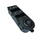 Кнопка склопідйомника спереді зліва (18 контактів) Opel Zafira B / Опель Зафіра Б 2005-2015 GE2046 GAUSS (Бразилія)