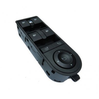 Кнопка склопідйомника спереді зліва (18 контактів) Opel Zafira B / Опель Зафіра Б 2005-2015 GE2046 GAUSS (Бразилія)