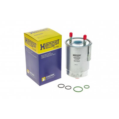 Паливний фільтр Renault Megane 3 / Рено Меган 3 1.6dCi 2008-2016 H483WK HENGST (Німеччина)