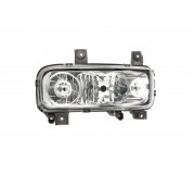 Фара передняя левая (H1/H7/W5W, ручное, без моторчика) Mercedes-Benz Atego 2 / Мерседес-Бенц Атего 2 2004-2013 HL-ME007L TRUCKLIGHT (Польша)