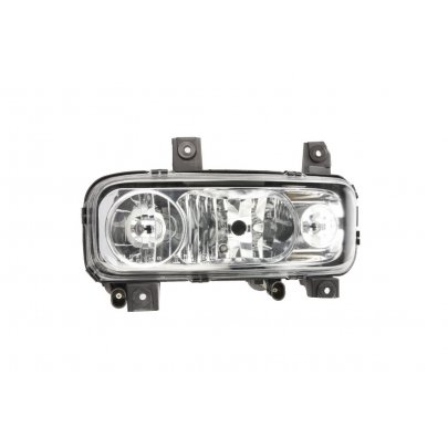 Фара передняя левая (H1/H7/W5W, ручное, без моторчика) Mercedes-Benz Atego 2 / Мерседес-Бенц Атего 2 2004-2013 HL-ME007L TRUCKLIGHT (Польша)