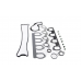 Комплект прокладок двигателя (верхний) Ford Connect 1.8TDCi / 1.8Di 2002-2013 HN5392 BGA (Великобритания) - Фото №1