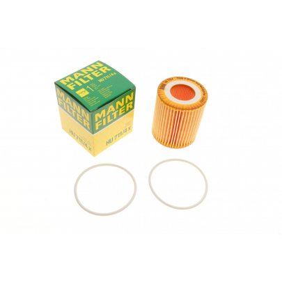 Масляный фильтр Opel Zafira B / Опель Зафира Б 1.9CDTI 2005–2015 HU711/4X MANN-FILTER (Германия)