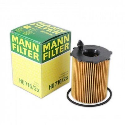 Олійний фільтр (висота 99мм) Ford Connect 1.5TDCi / 1.6TDCi 2013- HU716/2X MANN (Німеччина)