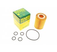 Масляный фильтр Opel Zafira B / Опель Зафира Б 1.7CDTI 2005–2015 HU820/1Y MANN-FILTER (Германия)