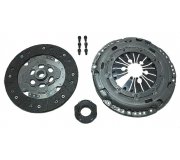 Комплект зчеплення (корзина, диск, вижимний) VW Touran / Фольксваген Туран 1.6TDI 2003-2015 JT1511 RYMEC (Англія)