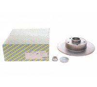 Гальмівний диск задній (260х8мм) Renault Scenic 3 / Рено Сценік 3 2009-2016 KF155.103U SNR (Франція)
