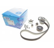 Комплект ГРМ + помпа Volkswagen Passat B6 / Фольксваген Пассат Б6 1.6TDI 2005-2010 KP1089-1 GRAF (Італія)