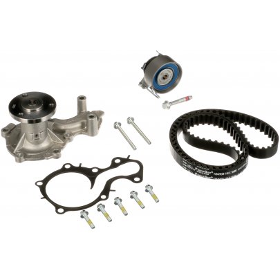 Комплект ГРМ (с помпой) Ford C‑MAX 2 / Форд С Макс 2 1.0 (бензин) 2010–2019 KP1T354HOB GATES (Бельгия)