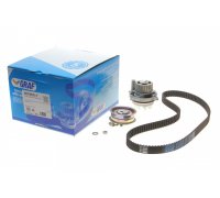 Комплект ГРМ + помпа (двигун: BSE, BSF) Volkswagen Passat B6 / Фольксваген Пассат Б6 1.6FSI 2005-2010 KP904-1 GRAF (Італія)