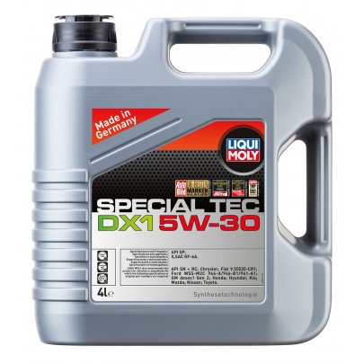 Синтетичне моторне масло 5W30 SPECIAL TEC DX1 4L 20968 LIQUI MOLY (Німеччина)