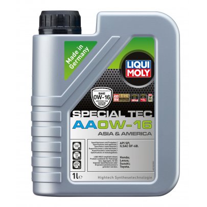 Синтетичне моторне масло 0W16 SPECIAL TEC AA 1L 21326 LIQUI MOLY (Німеччина)