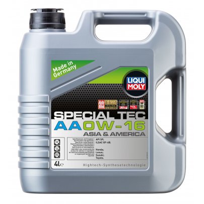 Синтетичне моторне масло 0W16 SPECIAL TEC AA 4L 21327 LIQUI MOLY (Німеччина)