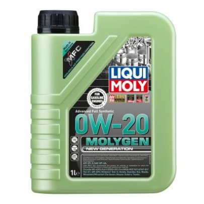 Синтетичне моторне масло 0W20 MOLYGEN NEW GENERATION 1L 21356 LIQUI MOLY (Німеччина)