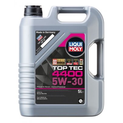 Синтетичне моторне масло 5W30 TOP TEC 4400 5L (Renault RN 0720) 2322 LIQUI MOLY (Німеччина)