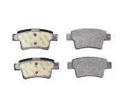 Тормозные колодки задние без датчика Citroen C4 Picasso / Ситроен C4 Пикассо 2006-2013 LP2055 DELPHI (США)
