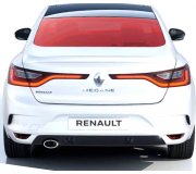 Renault Megane IV 2016- Заднє скло (з обігрівом, з антеною, SEDAN) 69707 XYG (КНР)