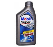 Синтетичне моторне масло 10W40 SUPER 2000 1L (MB 229.1 / VW 501.01 / VW 505.00) MB10W4020001 MOBIL (США)