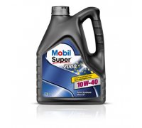 Синтетическое моторное масло 10W40 SUPER 2000 4L (MB 229.1 / VW 501.01 / VW 505.00) MB10W4020004 MOBIL (США)