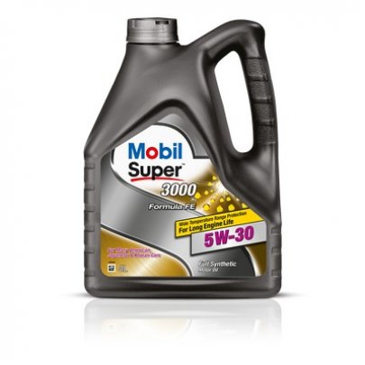 Синтетичне моторне масло 5W30 SUPER 3000 F-FE 4L (Ford WSS-M2C913-D / LR STJLR.03.5003 / VW VWC 53036) MB5W303000FE4 MOBIL (США)