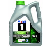 Синтетичне моторне масло 5W30 MOBIL1 ESP 4L (Fiat 9.55535-S3 / MB 229.31 / MB 229.51 / MB 229.52 / OPEL OV0401547-D30 / OPEL OV0401547-G30 / VW 504.00 / VW 507.00) MB5W30M1ESP4 MOBIL (США)