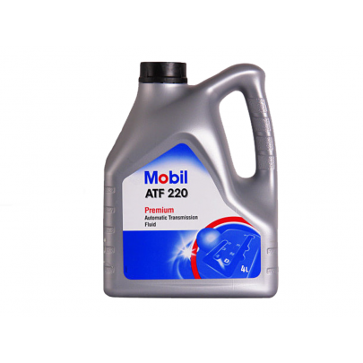 Жидкость ГУР (красная, 4л) MOBILATF220 MOBIL (США)