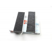 Фильтр салона (угольный, к-кт 2шт.) Peugeot Partner II / Citroen Berlingo II 2008- NC2315CA CLEAN FILTERS (Италия)