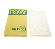  Фильтр салона Nissan Leaf / Ниссан Лиф 2010-2017 CU15001 MANN-FILTER (Германия)