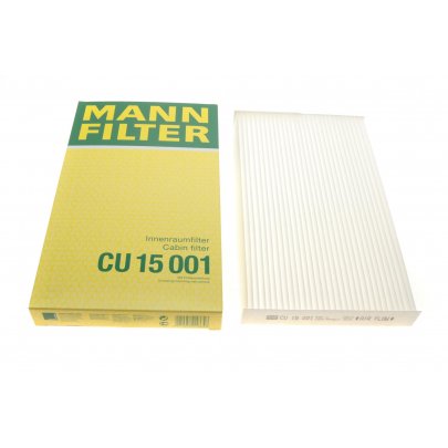 Фільтр салону Nissan Leaf / Ніссан Ліф 2010-2017 CU15001 MANN-FILTER (Німеччина)