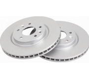 Гальмівний диск передній (296х26мм) Nissan Leaf / Ніссан Ліф 2010-2017 CD8466V BREMSI (Італія)