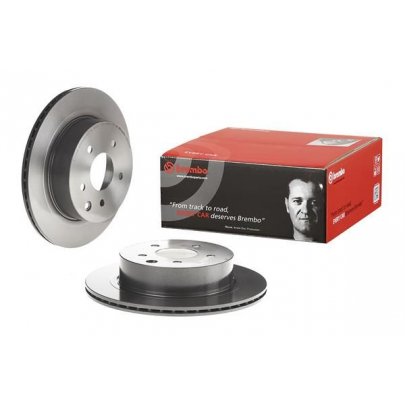 Гальмівний диск задній  Nissan Leaf / Ніссан Ліф 2010-2017 09.8969.21 BREMBO (Італія)