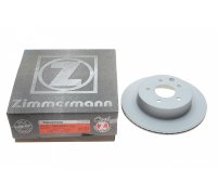 Гальмівний диск задній  Nissan Leaf / Ніссан Ліф 2010-2017 200.2523.20 ZIMMERMANN (Німеччина)