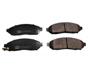 Гальмівні колодки передні (164x54x16мм, тип TOKICO) Nissan Leaf / Ніссан Ліф 2010-2017 573431 CHAMPION (США)