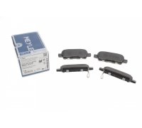 Гальмівні колодки задні (з протискрипною пластиною) Nissan Leaf / Ніссан Ліф 2010-2017 0252387114PD MEYLE (Німеччина)