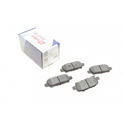 Гальмівні колодки задні Nissan Leaf / Ніссан Ліф 2010-2017 209120 SOLGY (Іспанія)
