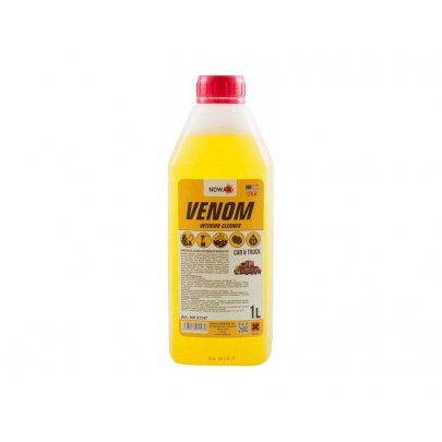 Автомобільний очищувач оббивки салону VENOM Interior Cleaner NX01147 NOWAX (США) 1л