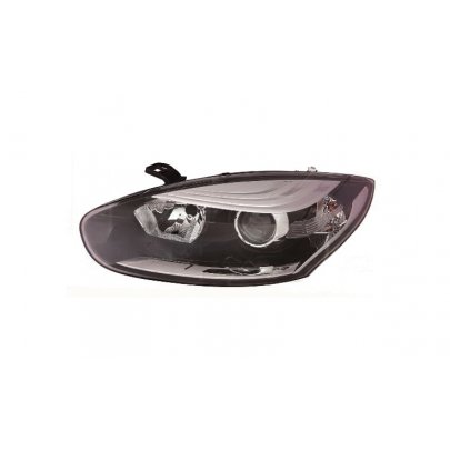 Фара передняя левая (хром, с корректором) Renault Megane 3 / Рено Меган 3 2014-2016 FP5646R1-E DEPO (Тайвань)