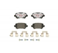 Тормозные колодки задние (LUCAS) Opel Zafira B / Опель Зафира Б 2005–2015 P59038X BREMBO (Италия)