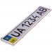 Рамка номерного знака нержавейка (с сеткой) PHC-55055 ELIT (Чехия) - Фото №1